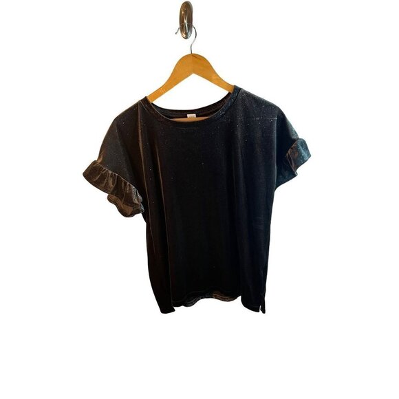 Old Navy glittery gray top size S - Picture 1 of 3